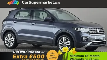 Used VW T-Cross SE 95 HP (69 kW) 2022 Grey SUV