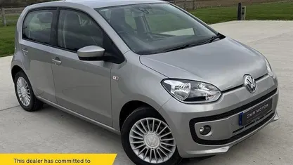 Used VW up! Highline 75 HP (55 kW) 2015 Silver Hatchback