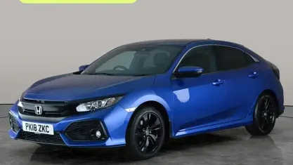 Used Honda Civic SR 120 HP (88 kW) 2018 Blue Hatchback