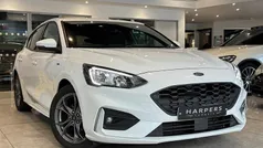 White Used 2019 Ford Focus ST-Line Hatchback | £10,619 (Fair price)