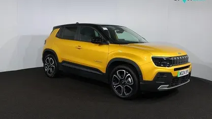 Used Jeep Avenger Summit 114 kW (156 HP) 2024 Yellow/black SUV