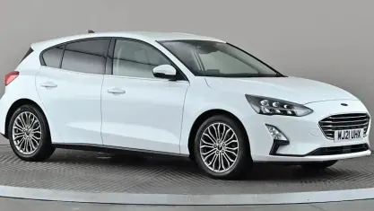 Used Ford Focus Titanium X 125 HP (91 kW) 2021 White Hatchback