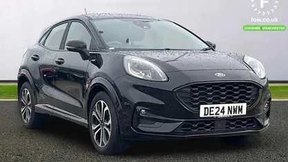 Black Used 2023 Ford Puma ST-Line Hatchback | £15,699 (Fair price)