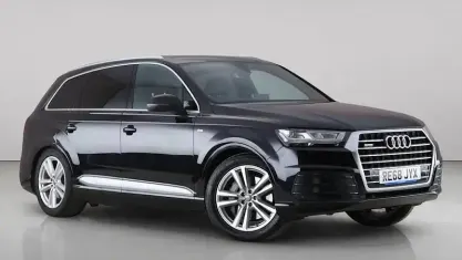 Used Audi Q7 S-Line 286 HP (210 kW) 2018 Black SUV