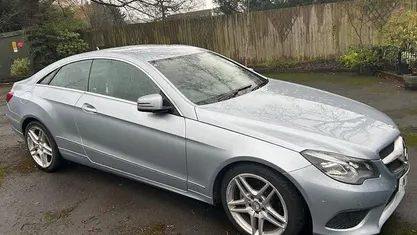Used Mercedes E220 SE 170 HP (125 kW) 2013 Silver Coupe