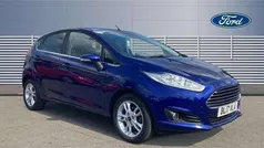 Blue Used 2017 Ford Fiesta Zetec Hatchback | £7,500 (Fair price)