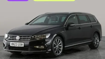 Used VW Passat R-line 150 HP (110 kW) 2023 Black Estate