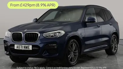 Used 2021 BMW X3 M Sport SUV | £26,953 (Good price)