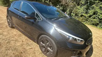 Used Kia Ceed GT-Line 136 HP (100 kW) 2017 Black Hatchback