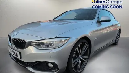 Silver Used 2014 BMW 428 Sport Line Coupe | £12,350 (Fair price)