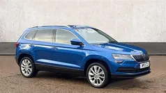 Blue Used 2021 Skoda Karoq SE L SUV | £20,501 (Fair price)