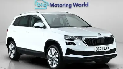 Used Skoda Karoq SE L 150 HP (110 kW) 2023 White SUV