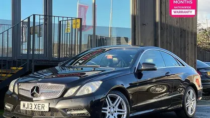 Used Mercedes E250 204 HP (150 kW) 2013 Black Coupe