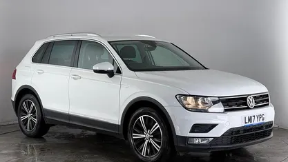 White Used 2017 VW Tiguan SE SUV | £12,600 (Good price)