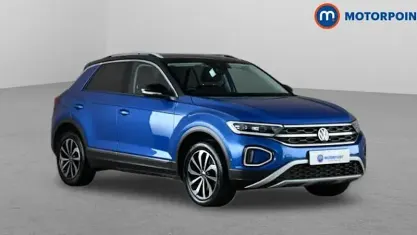 Used VW T-Roc Style 190 HP (139 kW) 2022 Blue SUV