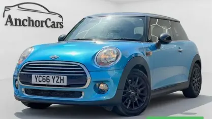 Used Mini Cooper Hatch 136 HP (100 kW) 2016 Blue Hatchback