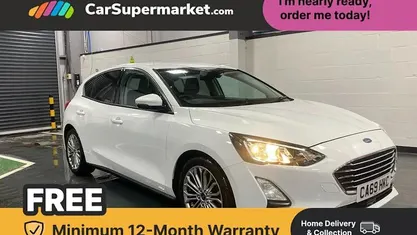 Used Ford Focus Titanium X 125 HP (91 kW) 2020 White Hatchback