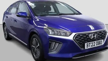 Used Hyundai Ioniq Premium 141 HP (103 kW) 2022 Blue Hatchback