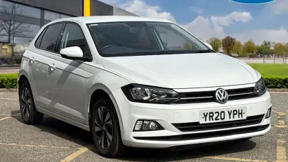 Used VW Polo Match 95 HP (69 kW) 2020 White Hatchback