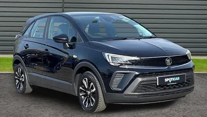 Used Vauxhall Crossland Design Edition 83 HP (61 kW) 2022 Black SUV