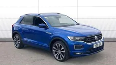 Blue Used 2019 VW T-Roc R-line SUV | £14,990 (Good price)