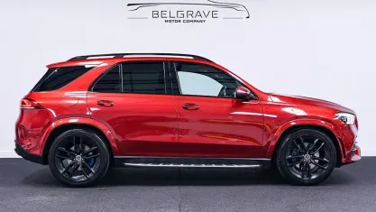 Used Mercedes GLE400 AMG line 330 HP (242 kW) 2019 Hyacinth red designo metallic SUV