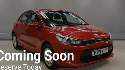 Used Kia Rio 101 HP (74 kW) 2019 Red Hatchback