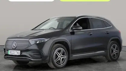 Used Mercedes EQA350 AMG line 214 kW (292 HP) 2022 Black SUV
