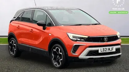 Used Vauxhall Crossland Elite 131 HP (96 kW) 2021 Orange SUV