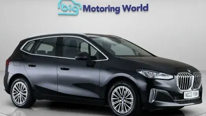 Used BMW 225 Active Tourer Luxury Line 245 HP (180 kW) 2023 Black MPV