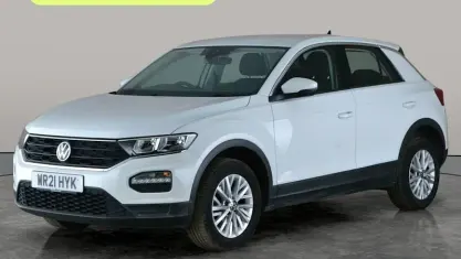 Used VW T-Roc S 110 HP (80 kW) 2021 White SUV