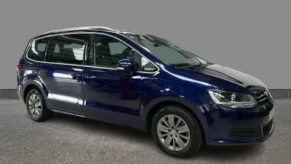 Used VW Sharan SE 150 HP (110 kW) 2021 Blue MPV