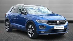Blue Used 2018 VW T-Roc R-line SUV | £16,350 (Fair price)