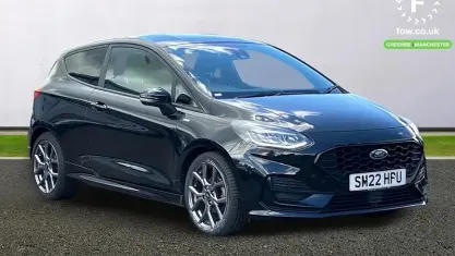 Used Ford Fiesta ST-Line 125 HP (91 kW) 2021 Black Hatchback