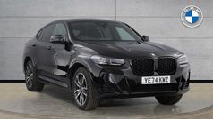 Black sapphire Used 2024 BMW X4 M Sport SUV | £43,393 (Fair price)