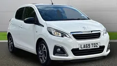 White Used 2020 Peugeot 108 Allure Hatchback | £7,490 (Fair price)