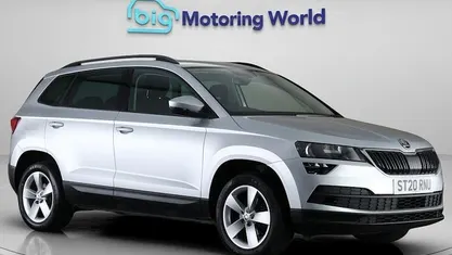 Used Skoda Karoq SE 116 HP (85 kW) 2020 Silver SUV