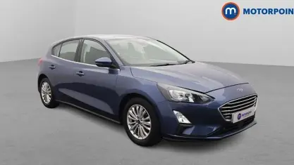 Usado Ford Focus Titanium 125 CV (91 kW) 2019 Azul Utilitario