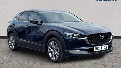 Usado Mazda CX-30 Exclusive-Line 140 HP (102 kW) 2025 Azul SUV