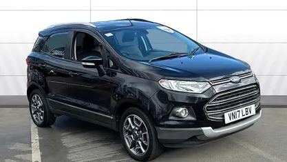 Used Ford Ecosport Titanium 95 HP (69 kW) 2017 Black SUV