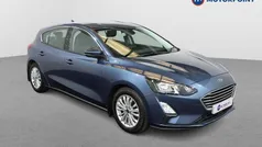 Blue Used 2019 Ford Focus Titanium Hatchback | £11,299 (Fair price)