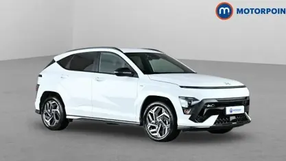 Used Hyundai Kona N Line 137 HP (100 kW) 2025 White SUV