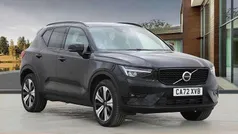 Onyx black Used 2022 Volvo XC40 Plus SUV | £24,590 (Fair price)
