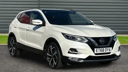 Used Nissan Qashqai Tekna 160 HP (117 kW) 2019 White SUV