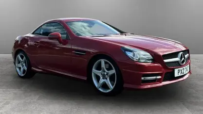 Used Mercedes SLK250 AMG 204 HP (150 kW) 2012 Red Cabriolet