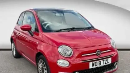 Used Fiat 500 Lounge 69 HP (50 kW) 2018 Red Hatchback