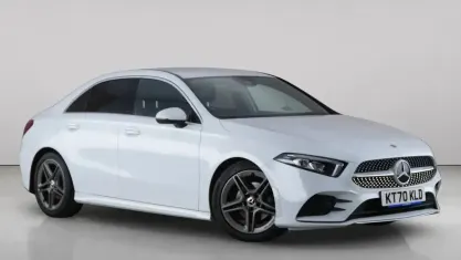 Used Mercedes A200 AMG line 150 HP (110 kW) 2020 White Sedan