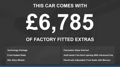Used Audi A6 Black Edition 320 HP (235 kW) 2018 Estate