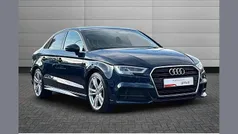 Blue Used 2017 Audi A3 S-Line Sedan | £12,895 (Fair price)