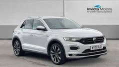 Silver Used 2021 VW T-Roc R-line SUV | £19,000 (Fair price)